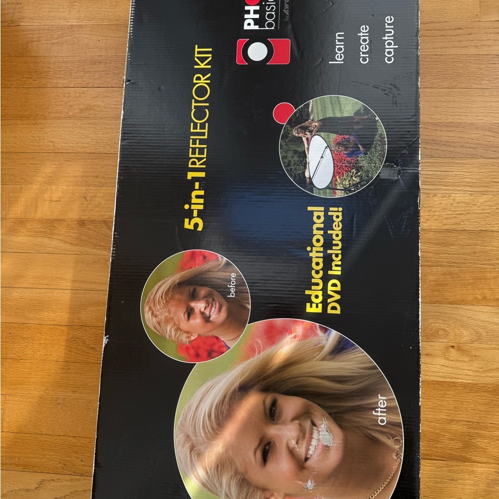 5-in-1 Reflector Kit with Educational DVD - Black